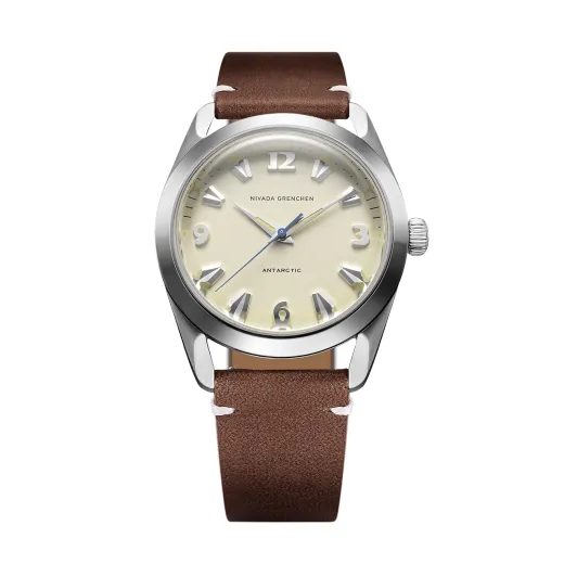 NIVADA GRENCHEN ANTARCTIC 38 MM - EGGSHELL BEIGE LUMINOVA - ANTARCTIC - ZNAČKY