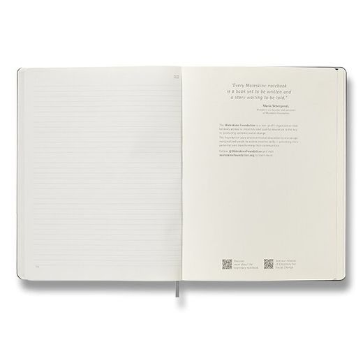 ZÁPISNÍK MOLESKINE SMART WRITING - TVRDÉ DESKY - XL, LINKOVANÝ 0264/3119203 - DIÁŘE A ZÁPISNÍKY - OSTATNÍ