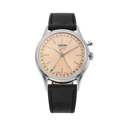 VULCAIN CRICKET PRESIDENT 36 MM - PALE SALMON - CRICKET PRESIDENT - BRANDS