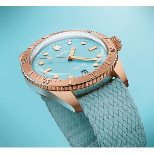 ORIS DIVERS SIXTY-FIVE COTTON CANDY 01 733 7771 3155-07 3 19 02BRS - DIVERS - ZNAČKY