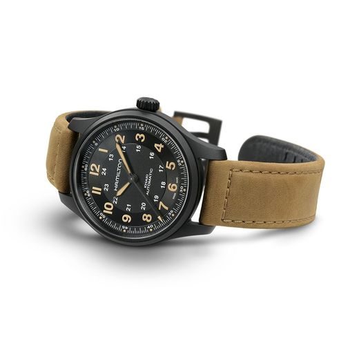 HAMILTON KHAKI FIELD TITANIUM AUTO H70665533 - KHAKI FIELD - ZNAČKY