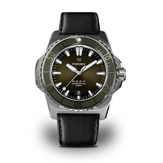 FORMEX REEF 42 AUTOMATIC CHRONOMETER GREEN DIAL - REEF - BRANDS