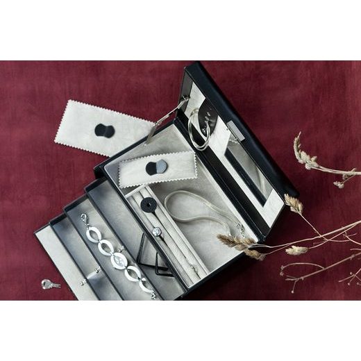 JEWELLERY BOX FRIEDRICH LEDERWAREN CLASSICO 23231-2 - JEWELLERY BOXES - ACCESSORIES