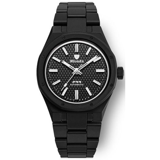 NIVADA GRENCHEN F77 BLACK CERAMIC BRAIDED - F77 - ZNAČKY