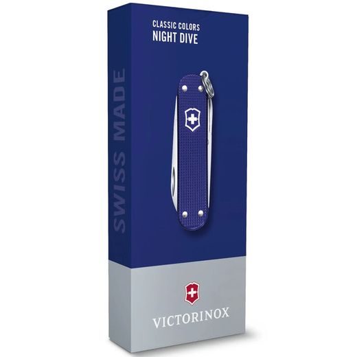 NŮŽ VICTORINOX CLASSIC SD ALOX COLORS NIGHT DIVE - KAPESNÍ NOŽE - OSTATNÍ