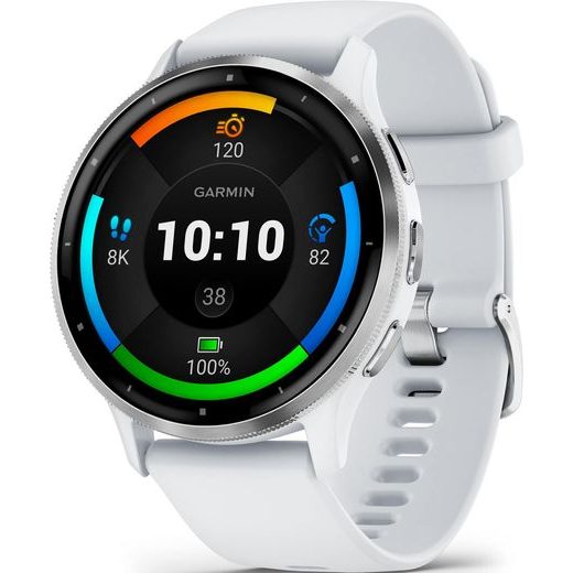 GARMIN VENU® 3 SILVER/WHITE/ SILICONE BAND 010-02784-00 - VENU - ZNAČKY