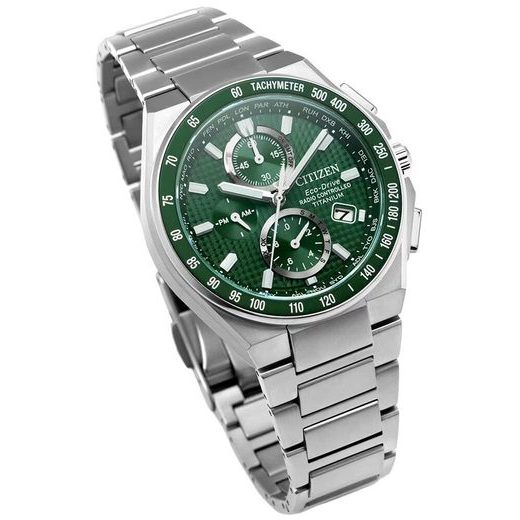 CITIZEN ECO-DRIVE RADIO CONTROLLED SUPER TITANIUM AT8398-53X - SUPER TITANIUM - BRANDS