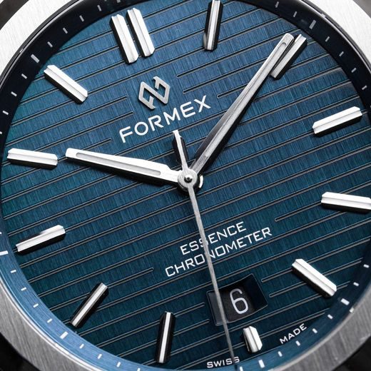 FORMEX ESSENCE FORTYTHREE AUTOMATIC CHRONOMETER BLUE STEEL BRACELET 0330.1.6331.100 - ESSENCE - ZNAČKY