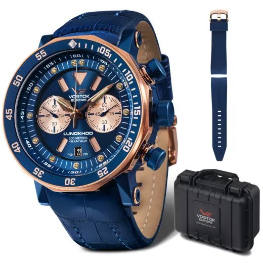 VOSTOK EUROPE LUNOCHOD-2 CHRONO LINE 6S21-620E631 - LUNOCHOD-2 - BRANDS