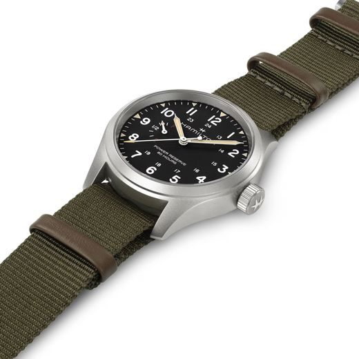 HAMILTON KHAKI FIELD MECHANICAL POWER RESERVE H69509930 - KHAKI FIELD - BRANDS