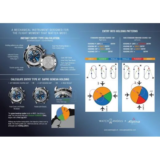 ALPINA STARTIMER PILOT CHRONOGRAPH IFR X WATCH ANGELS LIMITED EDITION AL-570NW4S46 - STARTIMER PILOT CHRONOGRAPH - ZNAČKY