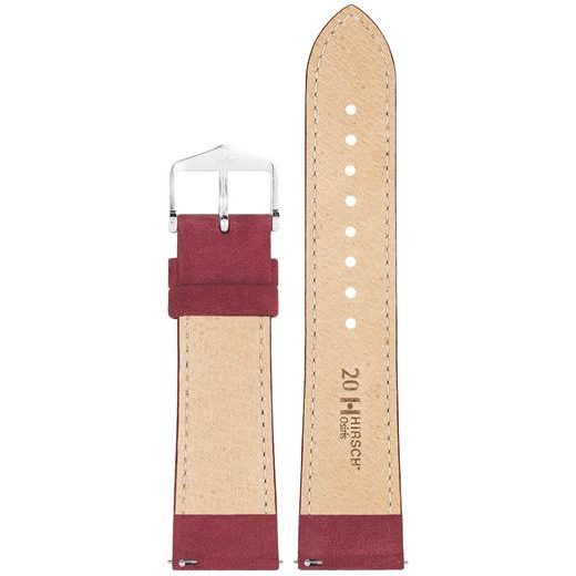 ŘEMÍNEK HIRSCH OSIRIS NUBUK - VÍNOVÝ - STRAPS - ACCESSORIES