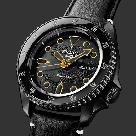 SEIKO 5 SPORTS SRPK39K1 55TH ANNIVERSARY BRUCE LEE LIMITED EDITION - SEIKO 5 SPORTS 2019 - ZNAČKY