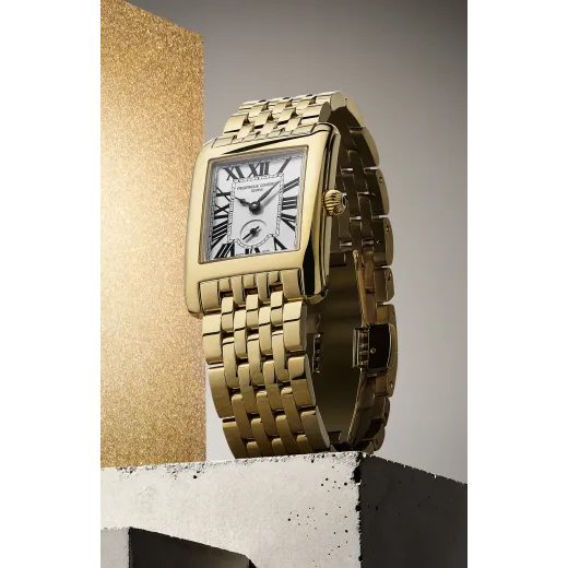 FREDERIQUE CONSTANT CLASSICS CARRÉE SMALL SECONDS QUARTZ FC-235S2C5B - CLASSICS GENTS - BRANDS