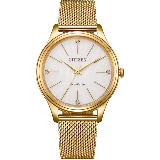 CITIZEN ECO-DRIVE LADIES EM1222-87A - ELEGANT - ZNAČKY