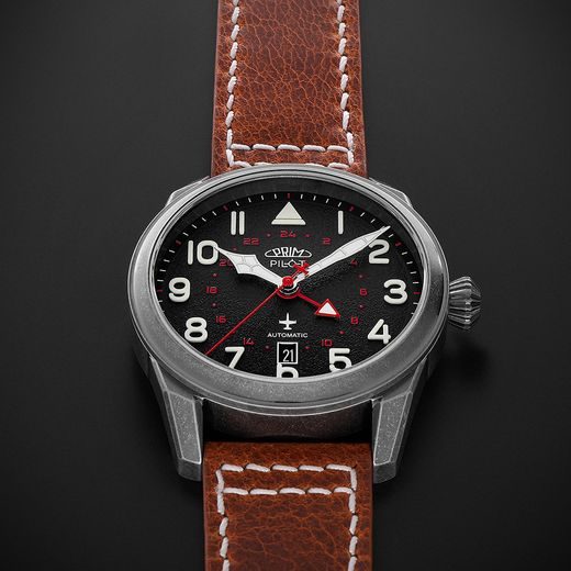 PRIM PILOT DUAL TIME - D W91P.13250.D - AUTOMATIC - MĂRCI