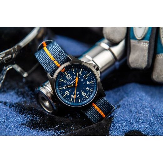 TRASER P67 OFFICER PRO BLUE NATO WITH STRIPE - HERITAGE - BRANDS