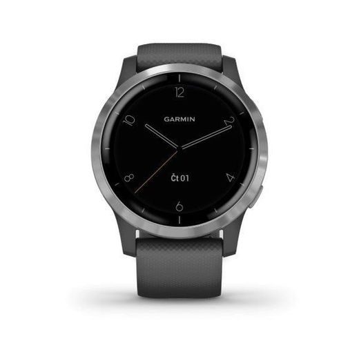 GARMIN VÍVOACTIVE4 SILVER/GRAY BAND 010-02174-03 - GARMIN - BRANDS