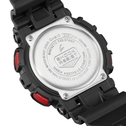 CASIO G-SHOCK GA-100BNR-1AER IGNITE RED SERIES - CASIO - BRANDS