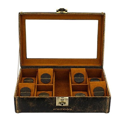 WATCH BOX FRIEDRICH LEDERWAREN CUBANO 27022-6 - WATCH BOXES - ACCESSORIES