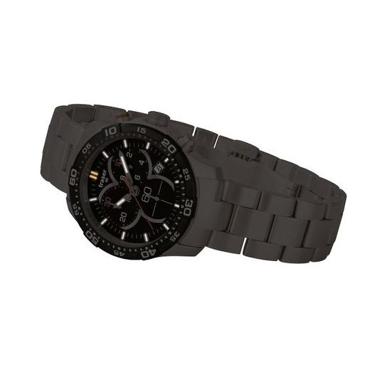 TRASER LADYTIME CHRONOGRAPH BLACK STEEL - TRASER - BRANDS