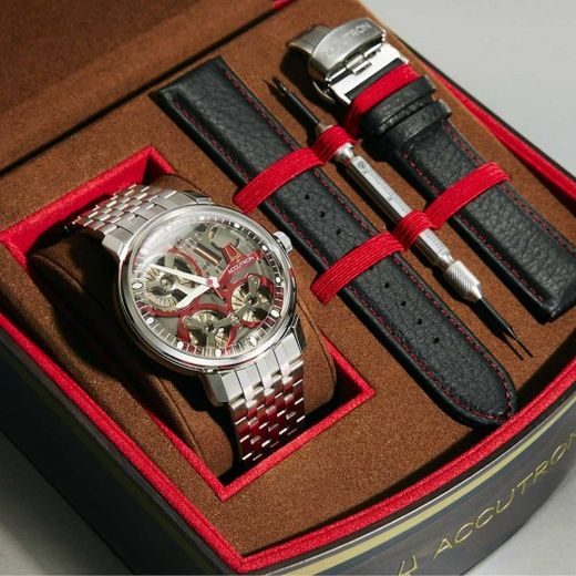 BULOVA ACCUTRON SPACEVIEW 2020 2ES6A008 REDBAR LIMITED EDITION - BULOVA - BRANDS