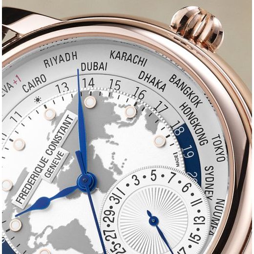 FREDERIQUE CONSTANT MANUFACTURE CLASSIC WORLDTIMER AUTOMATIC FC-718WM4H4 - MANUFACTURE - BRANDS