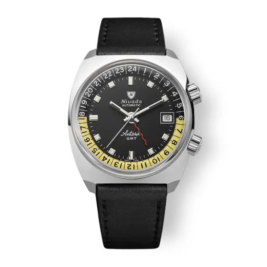 NIVADA GRENCHEN ANTARCTIC GMT - BLACK - ANTARCTIC - BRANDS