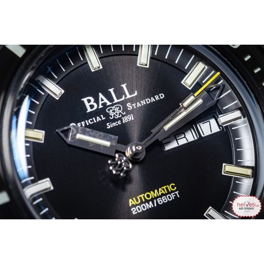 BALL ENGINEER II SKINDIVER HERITAGE LIMITED EDITION DM3208B-S4-BK - ENGINEER II - BRANDS