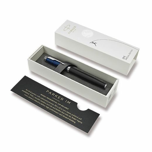 PLNICÍ PERO PARKER IM BLUE ORIGIN 1502/3173473 - FOUNTAIN PENS - ACCESSORIES