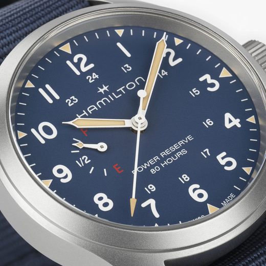HAMILTON KHAKI FIELD MECHANICAL POWER RESERVE 40 MM H69509940 - KHAKI FIELD - BRANDS