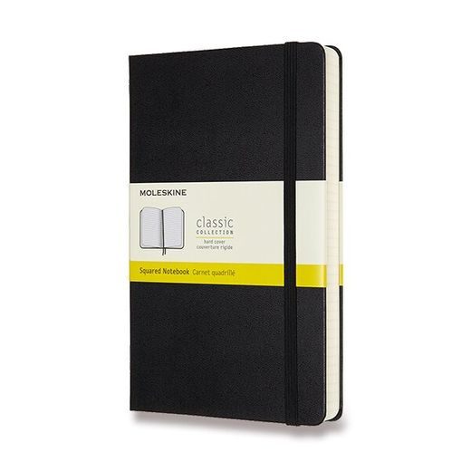 ZÁPISNÍK MOLESKINE EXPANDED - TVRDÉ DESKY - L, ČTVEREČKOVANÝ 1331/1117371 - DIÁŘE A ZÁPISNÍKY - OSTATNÍ