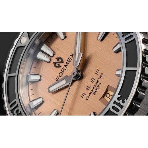 FORMEX REEF 39,5 AUTOMATIC CHRONOMETER BRONZE DIAL 2201.1.6382.100 - REEF - ZNAČKY
