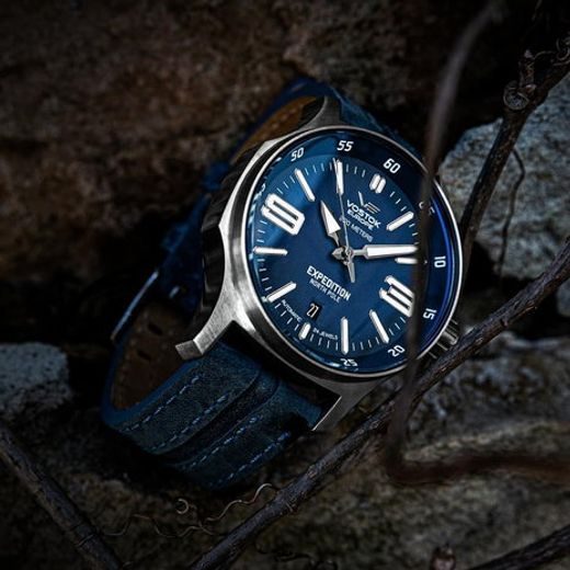 VOSTOK EUROPE EXPEDITION COMPACT NH35/592A557 - EXPEDITION NORTH POLE - ZNAČKY