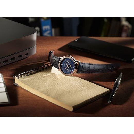 FREDERIQUE CONSTANT CLASSICS INDEX BUSINESS TIMER QUARTZ FC-270N4P4 - CLASSICS GENTS - ZNAČKY