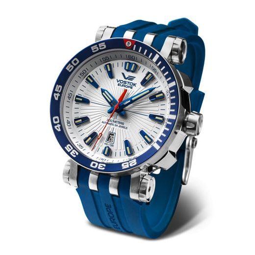 VOSTOK EUROPE ENERGIA ROCKET STAINLESS STEEL LINE NH35-575A650 - ENERGIA ROCKET - ZNAČKY