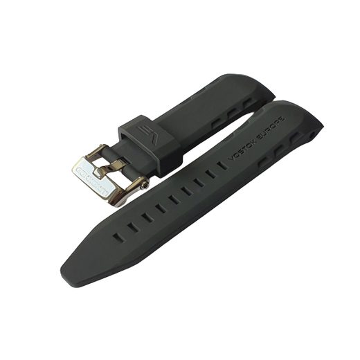 SILIKONOVÝ ŘEMÍNEK VOSTOK EUROPE 25MM PRO MODELY LUNOCHOD - LESKLÁ SPONA - ŘEMÍNKY - OSTATNÍ