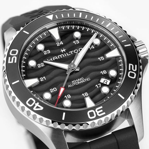 HAMILTON KHAKI NAVY SCUBA AUTO 40MM H82415330 - KHAKI NAVY - ZNAČKY