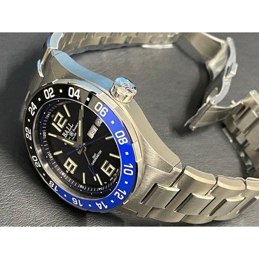 BALL ROADMASTER MARINE GMT COSC LIMITED EDITION DG3030B-S1CJ-BK - ROADMASTER - BRANDS