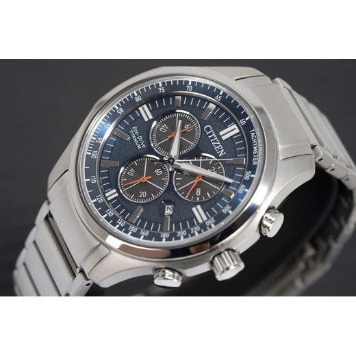 CITIZEN ECO-DRIVE SPORTS CHRONOGRAPH SUPER TITANIUM AT2530-85L - SUPER TITANIUM - ZNAČKY