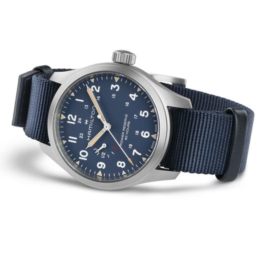 HAMILTON KHAKI FIELD MECHANICAL POWER RESERVE 40 MM H69509940 - KHAKI FIELD - BRANDS