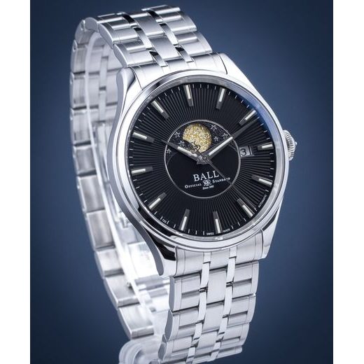 BALL TRAINMASTER MOON PHASE NM3082D-SJ-BK - BALL - ZNAČKY