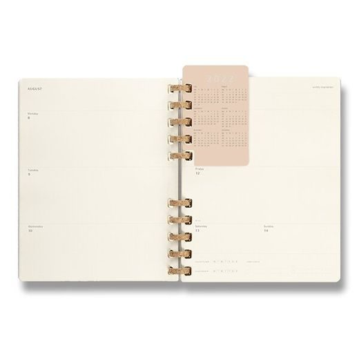 DIÁŘ MOLESKINE SPIRAL 2023 VÝBĚR BAREV - TÝDENNÍ/MĚSÍČNÍ - TVRDÉ DESKY - XXL 1206/5735 - DIÁŘE A ZÁPISNÍKY - OSTATNÍ