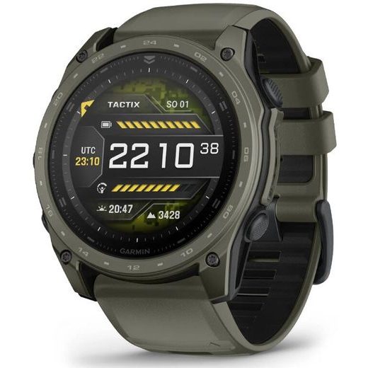 GARMIN TACTIX® 8 – 51 MM, AMOLED CERAKOTE® APPLIED BALLISTICS ULTRALIGHT™ OLIVE DRAB CERAKOTE® 010-04553-11 - TACTIX 8 - ZNAČKY