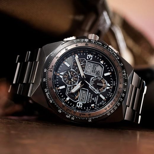 CITIZEN PROMASTER SKY RADIO CONTROLLED PROMASTER 35TH ANNIVERSARY LIMITED EDITION JY8146-54E - PROMASTER - BRANDS