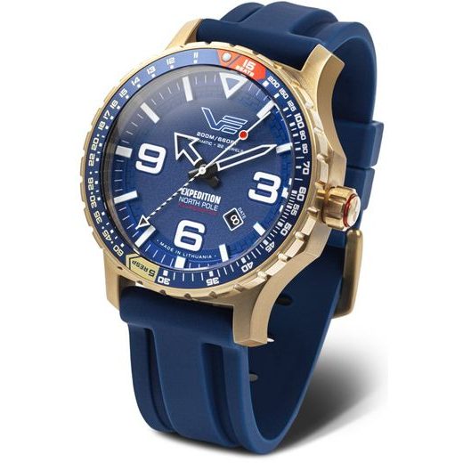 VOSTOK EUROPE EXPEDITION NORTH POLE PULSOMETER AUTOMATIC LINE YN55-597B730S - EXPEDITION NORTH POLE-1 - BRANDS