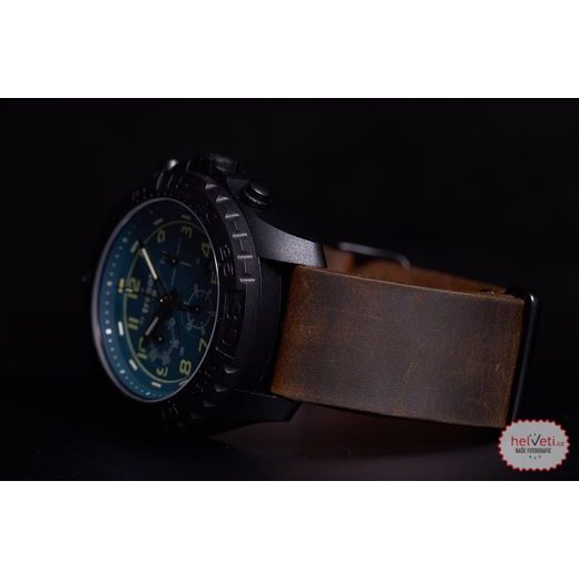 TRASER P96 OUTDOOR PIONEER EVOLUTION CHRONO PETROL, LEATHER - SPORT - BRANDS