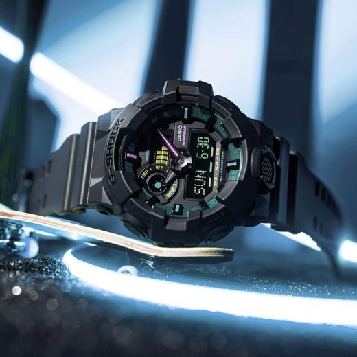 CASIO G-SHOCK GA-700MF-1AER MULTI-FLUORESCENT ACCENTS SERIES - G-SHOCK - BRANDS