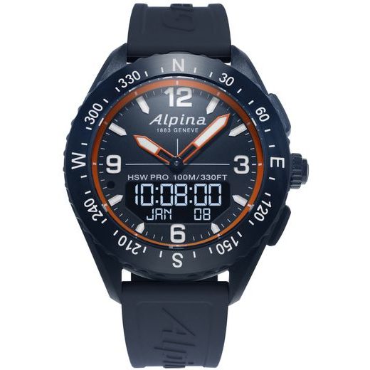 ALPINA ALPINERX HOROLOGICAL SMARTWATCH AL-283LNO5NAQ6 - ALPINA - ZNAČKY