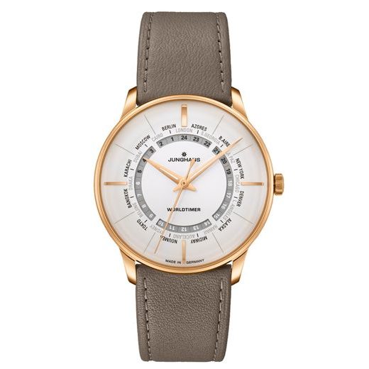 JUNGHANS MEISTER WORLDTIMER 27/5012.02 - JUNGHANS - BRANDS